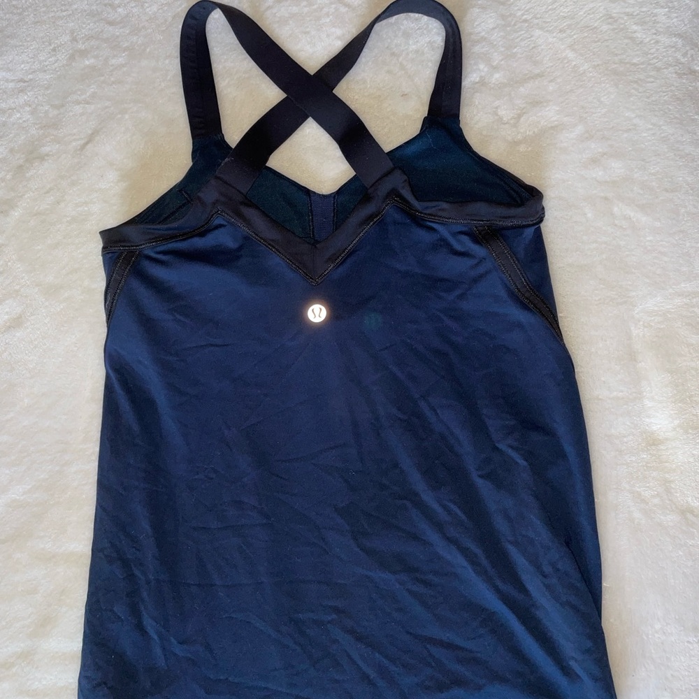 Lululemon Navy Tank